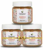 Octavius Turmeric Ayurvedic Kadha Powder - 75 gms | Ayush Kwath Kadha Powder helps relieve Cough and Cold | Immunity Booster Drink with Ayurvedic Herbs | Also Ideal to Make Ayurvedic Spiced Turmeric Latte Mix (Haldi Doodh) and Turmeric Tea (Pack of 3)