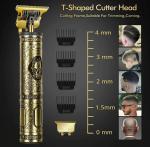 MADSWAS Professional Golden T99 Haircut Grooming Trimmer Kit Metal Body Rechargeable (Gold)