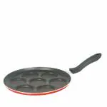 Orange NON-STICK MINI UTTAPAM TAWA 275 MM,2.6 MM BASE,WITH FREE NYLON SPATULA &SCRUBBER Tawa 27.5 cm diameter