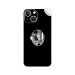 GADGETSWRAP Printed Vinyl Skin Sticker for Apple iPhone 13 - Half Robo