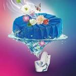 Fezora Automatic Toilet Bowl Cleaner Tablets 10 PCS, Bathroom Toilet Tank Cleaner, Toilet Blue Clean Bubbles, Long-Lasting, Mild Lemon Scent, Fresh Air and No Pungent (10 pc)