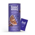 Foodstrong Daily Protein Real Almond Chocolate with Green tea & Turmeric Whey Protein Powder 543 g