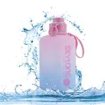 SKYTONE 2.2 Litre Water Bottle - Extra-Strong Leakproof BPA Free Large Water Jug Half Gallon Hydrate Bottle with Handle Ideal for Adults Men Sports Gym Fitness Outdoor Cycling