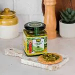 THE LITTLE FARM CO Green Chilli Pickle/ Hari Mirch Ka Achar 400 gm - Homemade, Farm Fresh, Preservative Free & Traditional Taste - by The Little Farm Co