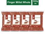 Trinetra Ragi Sabut 2 kg (500g X 4 Pack) Finger Millet