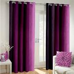 Mahi Textiles Premium Curtains Door||9feet||Pack of 2 Curtains.