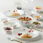 Larah by Borosil Rosalie Dinner Set -17 pieces