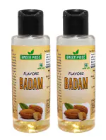 Green Piece Badam Flavor food Essence.(30gm x2)(Pack of 2)
