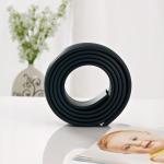BabySafeHouse Furniture Edge Guard Strip-Flat Wide Type with Adhesive for Baby Safety (Black)