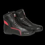 TVS Racing Riding Boot Black Red (Euro -42/ UK8.5)