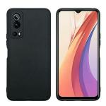 LazyLion Vivo iQ00 Z3 Candy Black Silicone Shockproof Phone Case with Soft Anti-Scratch Microfiber Lining (Pack of 2)