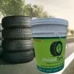 UNIQUE TYRE GEL HERBAL PUNCTURE SEALANT PUNCTURE TOLERANT TYRE INFLATION SYSTEM | TYRE PUNCTURE GEL PROTECTION | 1 LITTER