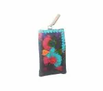 Wholesale Shopee Multicolor Designer Embroidered Cell Phone Purse For Women