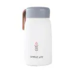 Welour Glass White Clase Azul Double Wall Vaccum Insulated Water Bottle - 350 Ml