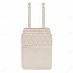 HUUSO Car Seat Back Pocket, Beige Multi-functional Storage Bag, Trash Can, Waterproof, Stain Resistant, Convenient Goods, Space Saving Compatible with Maruti Grand Vitara (2022)