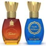 AdilQadri Tabish & Oudh Al Hashmi Luxury Alcohol Free Sweet & Arabic Fragrance Roll-On Attar Perfume For Unisex (12 Ml Each)