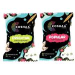 Koshaa Foods Essential and Popular Pokhar Phool Makhana (Fox Nut), 500 g, Pack of 2, Naturally Gluten Free and Vegan Superfood