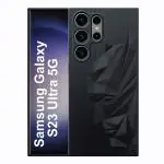 SROCK Samsung Galaxy S23 Ultra Back Case Cover | Protactive Case | 3D Superhero | Shockproof | Drop Protection | Case for Samsung Galaxy S23 Ultra - Black