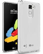 A ACCESSORIES KART LG Stylus 2 Plus Transparent Silicon Back Cover