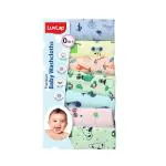 Luvlap Multicolour Premium Baby Washcloth For New Born 7 Pcs