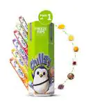 Chillzy-Freeze Pops - 12 All Natural Ice Pops - Single Flavor - Teeth Friendly - 70ml each - 1 Pack (Cherry Berry)