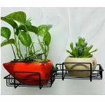 VDNSI Self-Adhesive Wall Mount Bathroom Shower Caddy for Soap Holder Plant Stand Kitchen Rack