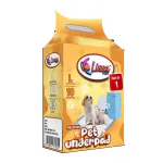 Lissa Care PETS Premium Disposable Underpad 60 X 90CM - Dog & Cat Care Sheets | Pet Training Sheet Pads - 10 Pieces Pack - Large - Pack of 1