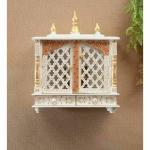 Kamdhenu Art And Craft Jl Gold Wood Temple Home Pooja Mandir Mandap