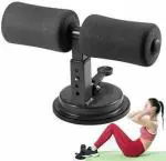 Vishou Sit up Assistant Abs Workout Equipment with Foam Handle and Rubber Suction Stomach Exercise Machine Abdomen Exercises Equipment for Home Crunches (Multicolor)