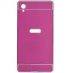 Gorogue Pink Metal Back Case Cover For Sony Xperia M4 Aqua