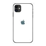 Qrioh Arctic White Glass Case for Apple iPhone 12