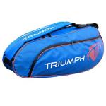 Triumph Pride 6R Tennis Kit Bag Royal Blue/Orange