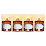 Ghotaram Marwari Diamond Sakkar Kuja Cutting Mishri | Super Fine Plain Mishri Cutting | Patika Bellam | Rock Sugar Cutting | Mishri crystal | Cutting Mishri Dana | Parsad Prasad Wali Mishri-960g(pac 4x 240g)