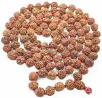 Sharvv 8 mm chinese mala Rudraksha Beads Ornament Rosary Japa Mala Beads Necklace Puja | Prayer Beads | Meditation Beads