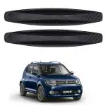 Oshotto (BP-03) Car Black Rubber Bumper Protector/Corner Moulding Compatible with Maruti Suzuki Ignis -(Set of 4 pcs)