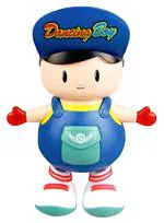 SHINETOY ENTERTAIN KIDS ENTERTAIN KIDS Toy Multicolor Plastic Bump And Go Electric Dancing Boy for Kids