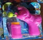 HARSH PLAST Hand Pressing Joker Bubble Gun Toy for Kids with Bubble Liquid-B6