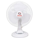 SUMMERCOOL CHAMPION Table Fan | 400mm Portable Desktop Table Cooling Fan | All Purpose Fan, White