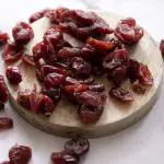 Cranberry Imported Premium Dehydrated Fruit by The Berry People | All Natural, Without Sugar, Vegan, Preservative Free, Organic, Gluten Free, NON-GMO Dried Cranberries Improves Skin, Hair, Heart Health and have Anti Aging Properties - 125gm