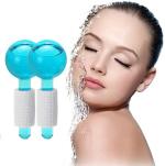 Harsh narrow fab Ice Globes, Cooling Crystal Roller Balls with Handle, Facial Massage Tools for Face and Neck Eye circle Puffiness Anti Ageing Wrinkles Soothing Firming Skin