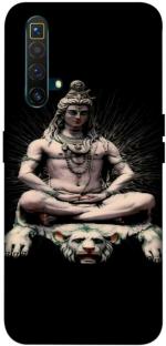 SARTOOLIYA Realme X3 Multicolor Plastic Shiv Shankar Wallpaper Printed Water Proof Back Cover