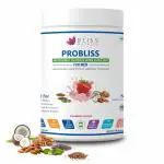 Bliss Welness Probliss Men Nutritional Protein and Herbs premix | High Concentration of Protein | Muscle Growth, Immunity Booster,Hearth Health and Stamina - 500gm Powder Strawberry