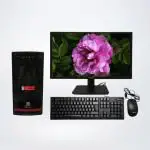 Hasons Desktop Computer Pocessor Intel Core i7 Gen 10700 / Chip set series H510 (windows 10 pro/1TB HDD/256ssd/DDR4-8GB /Wired Keybord,Mouse/ Black), screen 21.5