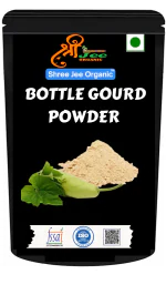 Shree Jee Organic Bottle Gourd Powder 100gm I Lauki/Doodhi Powders I Pure Organic & Natural