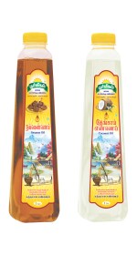 Poorvigam Cold Pressed 1 LTR Combo| Sesame Oil| Coconut Oil| Pack Of 2