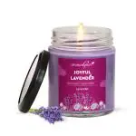 Aromahpure Scented Candle (45 hrs) (100% Soy Wax)- Handcrafted | Smoke-Free | Joyful Lavender- Lavender Fragrance Candles for Home & Gift Sets