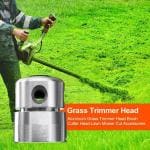Lawn Mower Grass Trimmer Head Excellent Aluminum Brushcutter for Garden Grass Brush Cutter Tools Easy Replacement