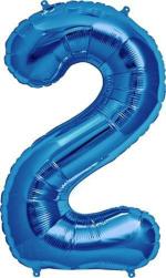 Hippity Hop Foil Blue Numeric Foil Balloon