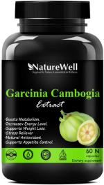 Naturewell Natural And Herbal Garcinia Cambogia 70% For Fat Burn, 60 Capsules