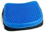Fulkiza Egg Sitter Seat Cushion with Non Slip Cover Knee, Calf & Thigh Support Back / Lumbar Support (Blue)